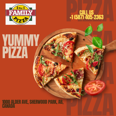 Hot and Fresh Pizza at Family Pizza Sherwood Park